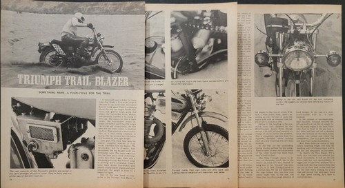 1971 triumph trail blazer - triumph,
