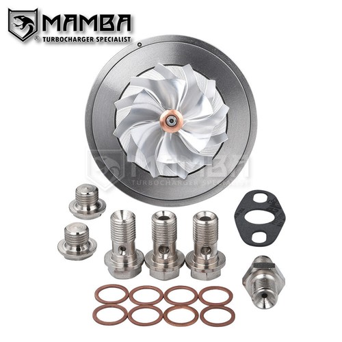 Oil water cooled turbo - &, water-cooled