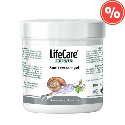 Gel with snail - gel,, extract,