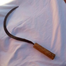 ANTIQUE HAND FORGED SICKLE