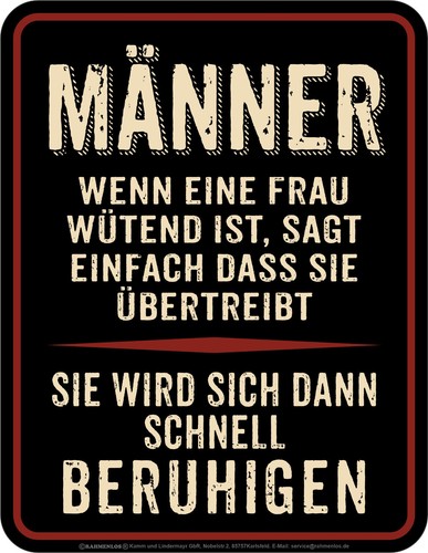 Men sayings sign - men, woman