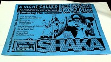 ORIGINAL JAH SHAKA FLYER FROM