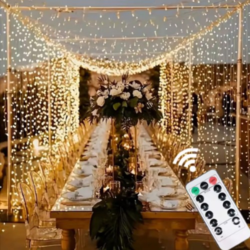 300 led curtain - 300, lights