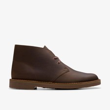 Clarks Mens Shepton Dark Brown
