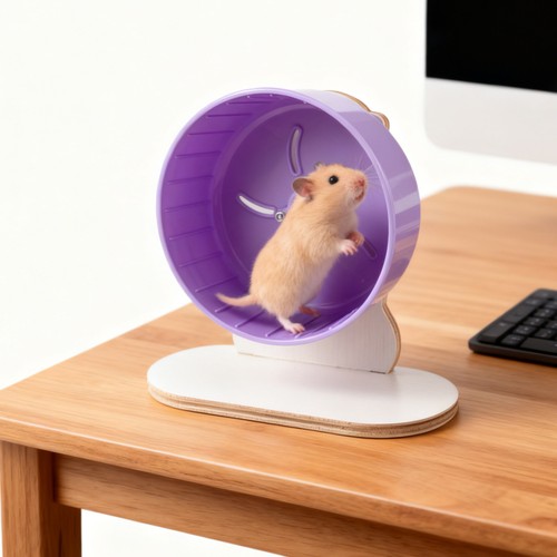 Silent hamster exercise - exercise, wheel