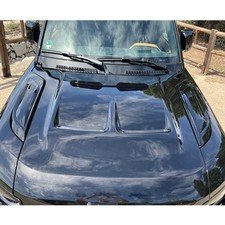 FOR 2020-25 DEFENDER 90 110 L663 ENGINE HOOD AIR OUTLET BONNET VENT COVER BLACK