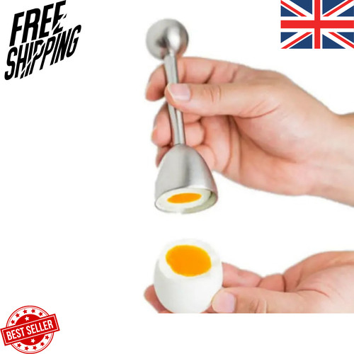 Egg cracker topper eggshell - cracker,