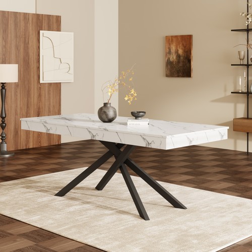 Extendable dining table - extendable,