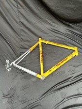 Vintage Eddy Merckx alu Sprint frameset Size 55 Yellow Aluminium