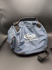 Blue Arai Motorcycle Motorbike