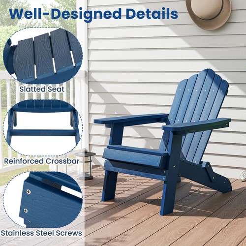 Hips outdoor adirondack chair - outdoor,