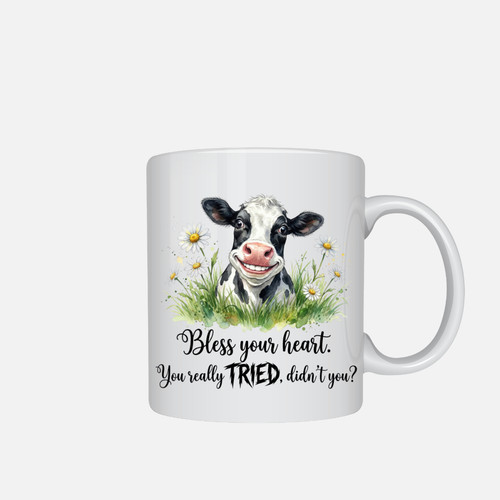 Funny cow mug - funny, –