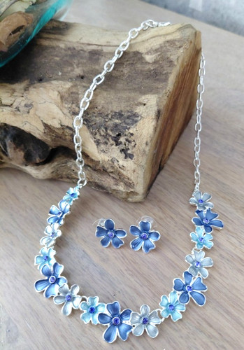 Enamel daisy flower jewellery - flower,
