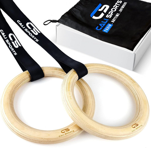 Wooden gymnastic rings - wooden,