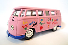 Lledo 1:43 1955 VW Volkswagen T1 Split Screen Flower Power Hippy Peace Bus