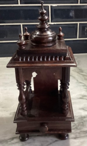 Vintage indian hardwood mandir - indian,