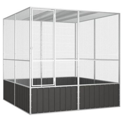 Pet bird cage - metal, wild