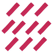 10 PINK Headbands Cotton