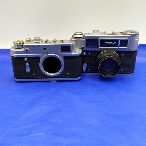 Fed zorki film cameras - film,