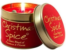 Lily Flame - Scented Candle Tin - Christmas Spice - UK MADE