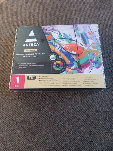 Arteza acrylic paint kit - paint,