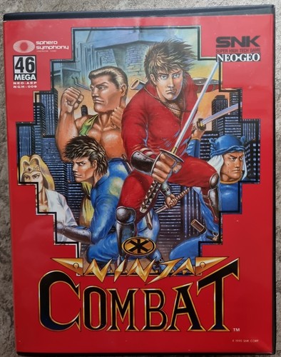 Ninja combat snk - ninja, aes