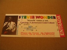 STEVIE WONDER INVITATION