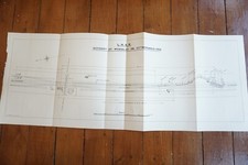 1934 LNER Wormley Railway Track Plan Map Diagram 