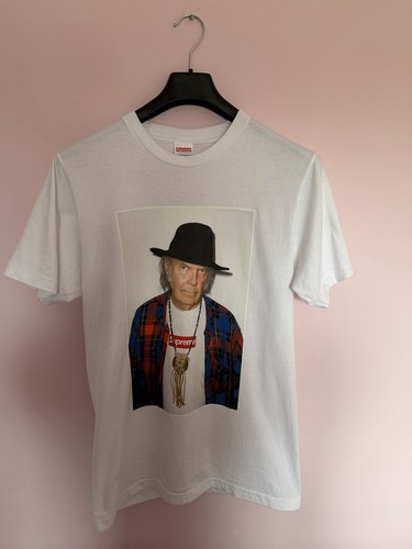 Supreme neil young photo tee - neil,