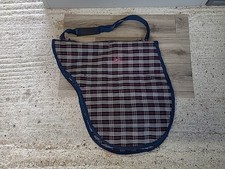 Aerborn Saddle Protection Carrying Bag,Blue Check, One Size.(Ref:437G)