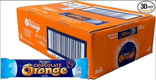 Terry chocolate orange bar - chocolate,