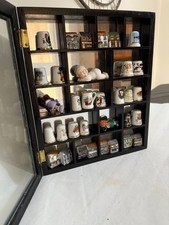 Vintage Glass Wood Mirrored