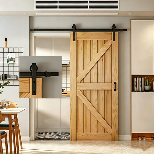 12ft sliding door kit barn - kit,