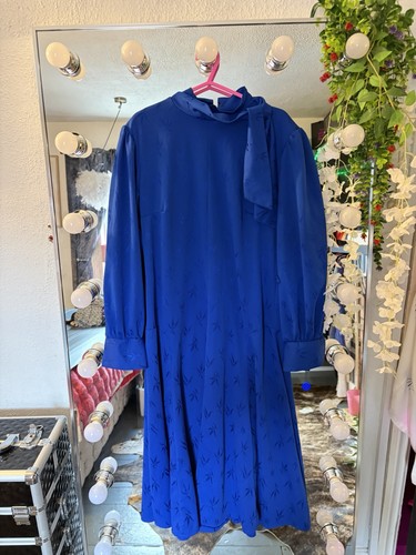 1980s vintage debenhams dress - 1980s,