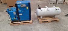 Compair L07 Air Compressor And 170l Reservoir With Dryer And Seperator