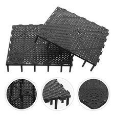  20 Pcs Hexagon Fish Tank Aquarium Bottom Tray Cuttable Filter Plate Grid Plates