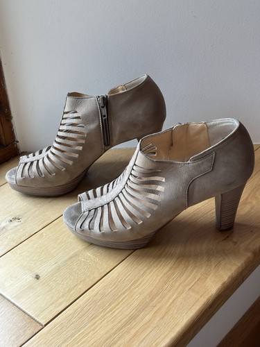 Paul green beige suede - paul,