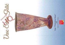 Picture Postcard::Vase Emile Galle, 'Primeveres Roses', Nancy