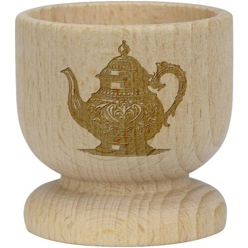 Fancy teapot wooden - 'fancy,