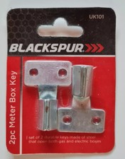 Metal meter box - key, gas