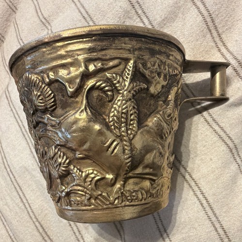 Vapheio gold plated cup - plated,