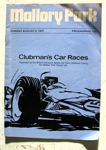 Mallory park aug - mallory, brscc
