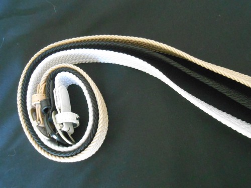 Womens belt braided canvas - womens,
