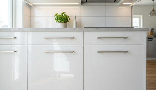 White gloss mdf replacement - white,