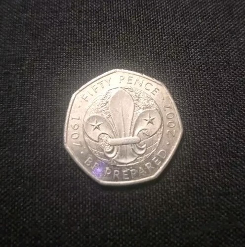 Scouts 50p coin - 50p,