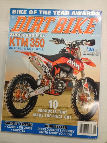 Dirt bike magazine ktm350 - dirt,