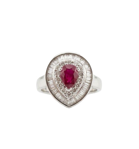 Natural ruby diamonds - ruby,