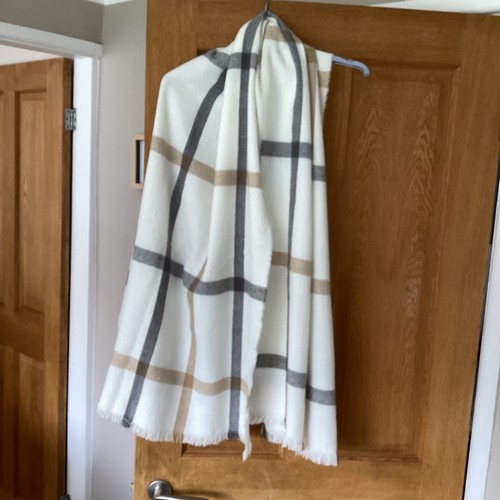Shawl wrap scarf cream - shawl-, wrap-scarf