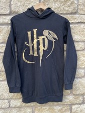 Universal Studios Wizarding World Harry Potter Black Hoodie With Golden Snitch