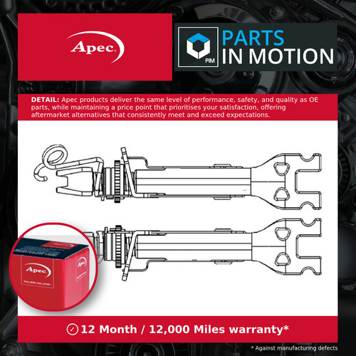 Adjuster bar axle - axle, set
